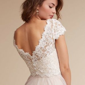 NWOT BHLDN by TADASHI SHOJI Sydney Lace Topper Z406-21